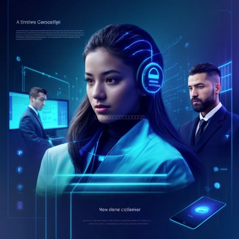 Illustration of learners practicing online security techniques